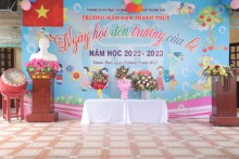 Trường Mầm Non Thanh Thuỳ tưng bừng đón chào năm học mới 2022 - 2023