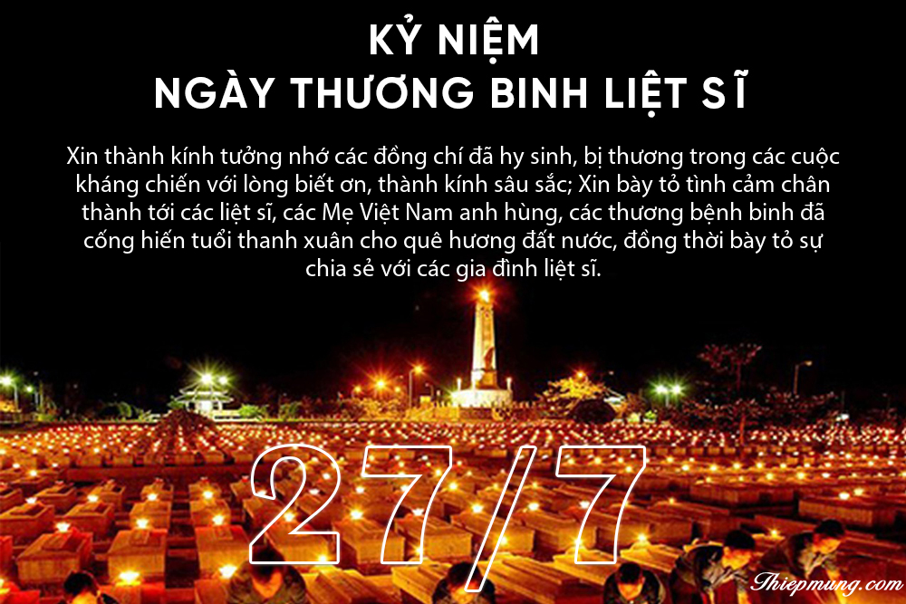 Công Đoàn trường mầm non Thanh Thuỳ tri ân ngày thương binh liệt sĩ 27/7